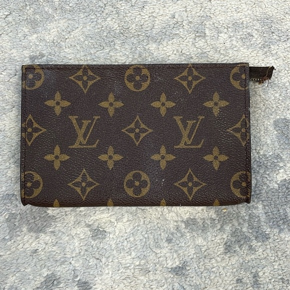 Vintage Louis Vuitton Monogram Bucket Pouch GM Pochette Clutch Toiletry Bag - Picture 3 of 16